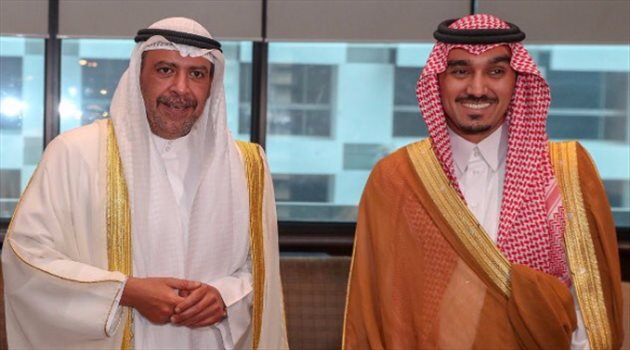 الفيصل يهنئ "الفهد" على رئاسة المجلس الأولمبي الآسيوي