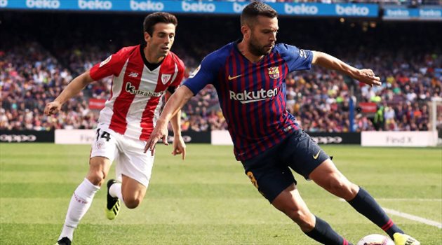 جوردي ألبا غاضب من تجاهل برشلونة لتجديد تعاقده