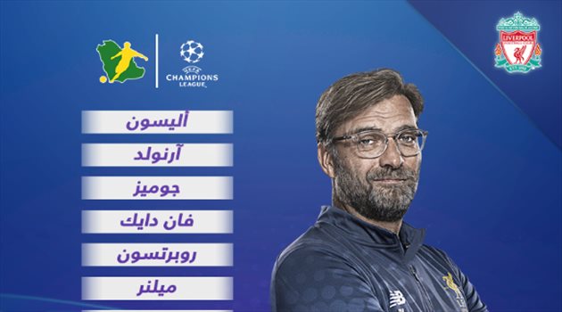 دوري الأبطال| تشكيل متشابه لليفربول ونابولي في قمة ملعب سان باولو