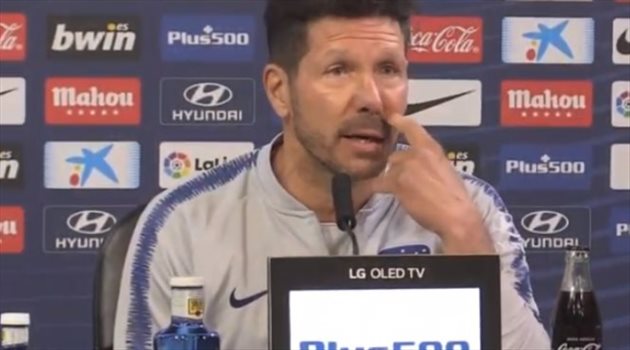سيميوني يقلل من تأثير رحيل جريزمان على أتلتيكو مدريد !