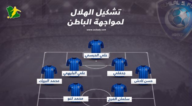 دوري المحترفين| "غيابات كبرى" في تشكيل الهلال الأساسي أمام الباطن