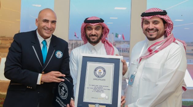 مهرجان ولي العهد للهجن يدخل موسوعة جينيس