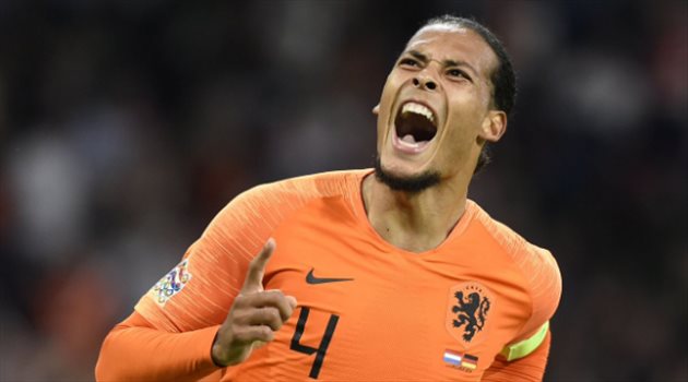 دوري الأمم الأوروبية| فان دايك يتقدم لهولندا بهدف في قمة ألمانيا