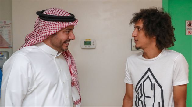 صورة| عموري يتحدث عن إصابته.. ويوجه رسالة إلى تركي آل الشيخ