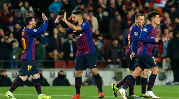 فيديو.. سحر ميسي يقود برشلونة لاكتساح ليون بخماسية والتأهل لربع نهائي الأبطال