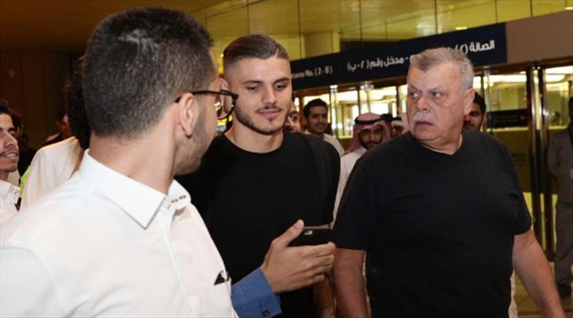 إيكاردي يصل الرياض للانضمام إلى الأرجنتين