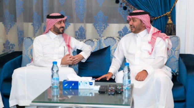 قصي الفواز يزور ناديي الهلال والشباب لتعزيز العلاقات