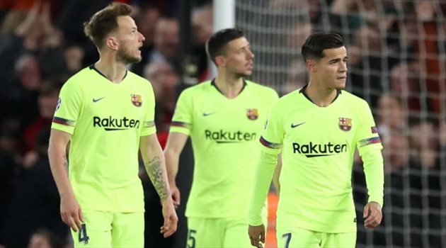 مذبحة في برشلونة.. طرد "9 نجوم" بعد فضيحة ليفربول