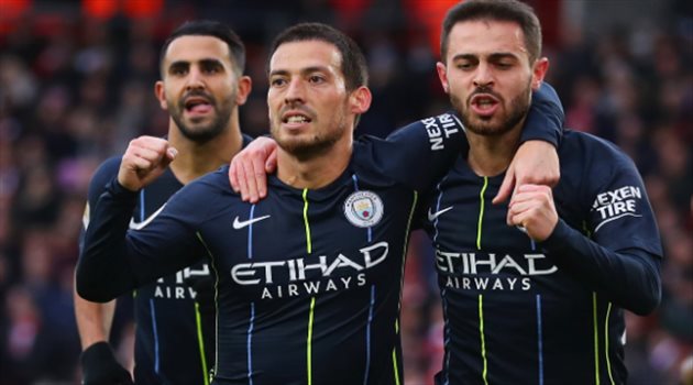 الدوري الإنجليزي| الشباك النظيفة ترفض مانشستر سيتي وسيلفا لوصافة الهدافين الإسبان