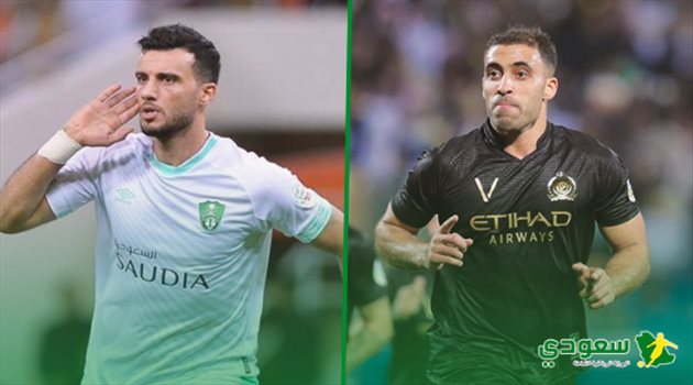 فيديوجرافيك| حمد الله والسومة.. الطريق نحو تحطيم أسطورة ميسي ورونالدو الخالدة