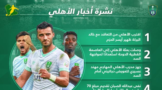 نشرة الأهلي| "صفقة الحزم" وبديل دجانيني أمام السد في دوري أبطال آسيا