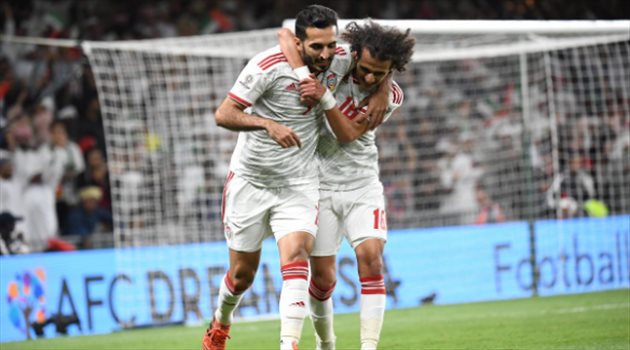 علي مبخوت يعادل رقم خليل ويتربع على عرش هدافي الإمارات