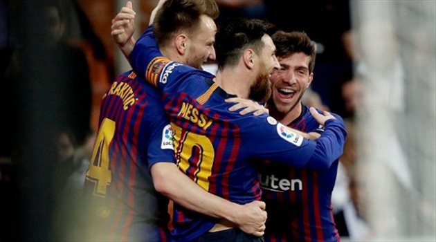 ميسي وسواريز وكوتينيو يقودون هجوم برشلونة أمام فاليكانو