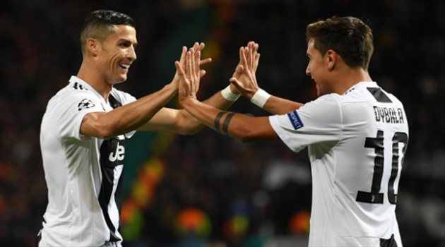 دوري الأبطال| رونالدو يقود هجوم يوفنتوس وبوجبا على رأس تشكيل يونايتد