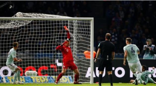 بايرن ميونخ يتلقى الهزيمة الأولى في البوندزليجا بثنائية أمام هيرتا برلين