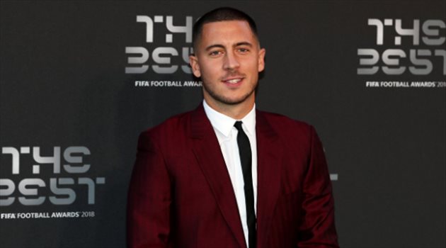 هازار: لم أصوت لصلاح ولكني أريد فوزه بجائزة أفضل لاعب