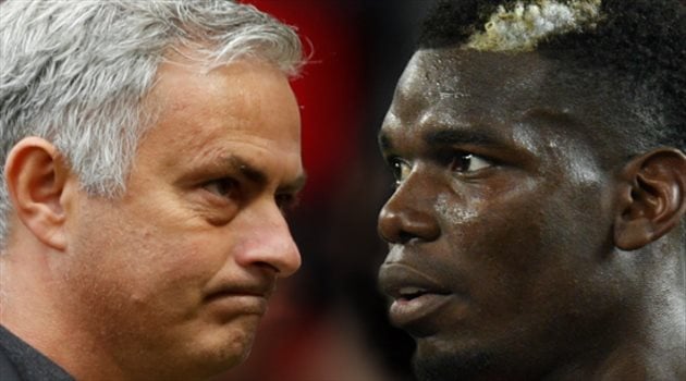 مورينيو يقرر سحب شارة قيادة مانشستر يونايتد من بوجبا