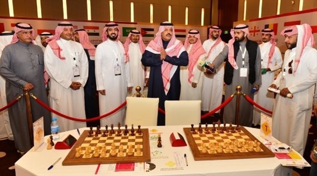 أمير حائل يطلق بطولة حائل الدولية للشطرنج