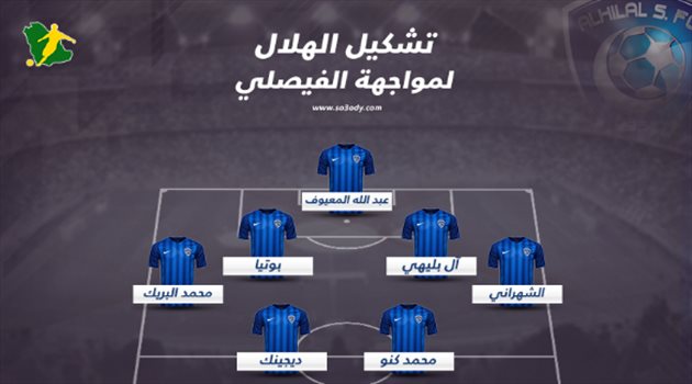 "مركز جديد وظهور أول".. تشكيل ناري للهلال أمام الفيصلي