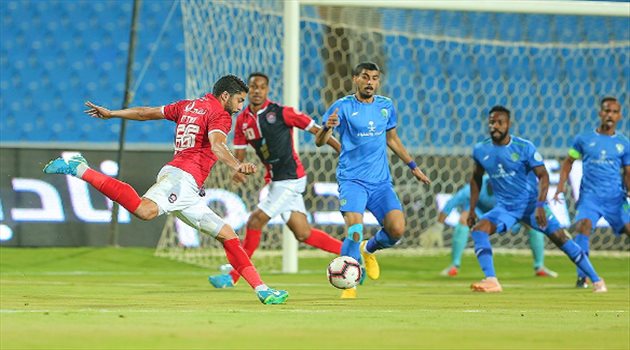 الرائد يكتسح الهلالية بخماسية وديا