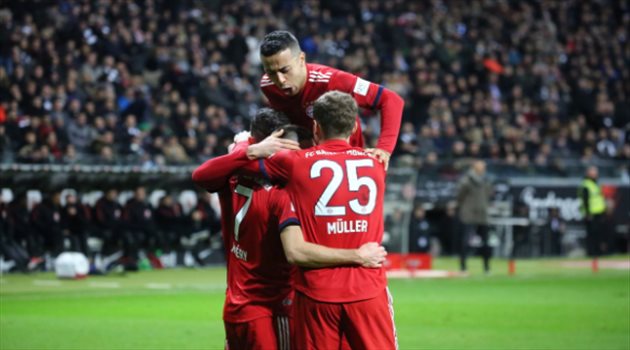الدوري الألماني| ريبيري ورافينيا يضربان فرانكفورت بثلاثية