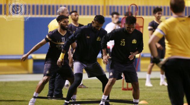 صورة.. النصر يستأنف تدريباته استعدادا للاتحاد مساء غد الاثنين