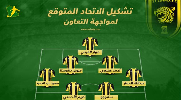 سييرا يستقر على التشكيل الناري للاتحاد من أجل أغلى الكؤوس