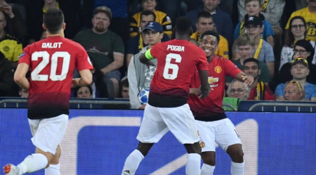 دوري الأبطال| مانشستر يونايتد يعود بفوز ثمين من سويسرا