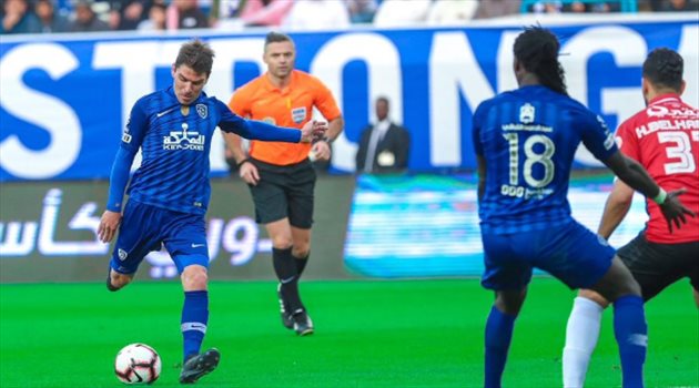 صور| إشادة إسبانية بالظهور الأول لمهاجم الهلال الجديد