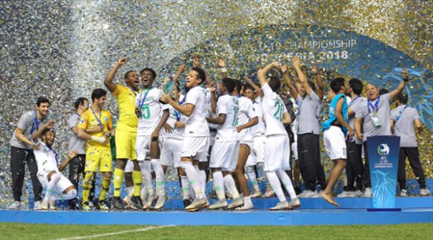 وفد من المنتخب السعودي يغادر لبولندا لحضور قرعة كأس العالم للشباب