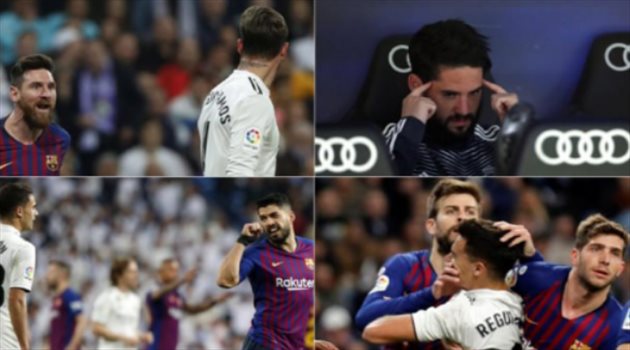 صور| ما لم تراه في كلاسيكو الأرض بين ريال مدريد وبرشلونة