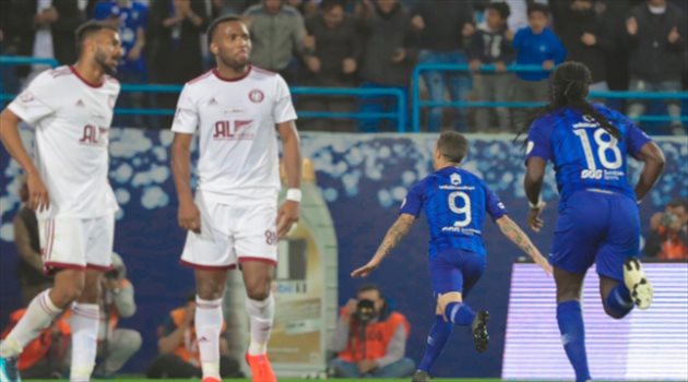 جيوفينكو يقود الهلال لتخطي عقبة الفيصلي في دوري المحترفين