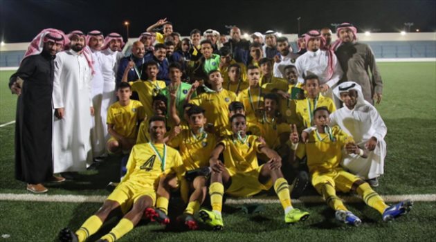  التعاون يتوج بطلا لدوري الدرجة الأولى للناشئين