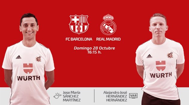 بشرة خير لبرشلونة.. تعيين الحكم مارتينيز لإدارة الكلاسيكو أمام ريال مدريد