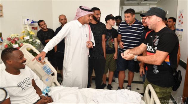 بعد تكفله علاج هوساوي.. الاتحاد السعودي يشكر آل الشيخ