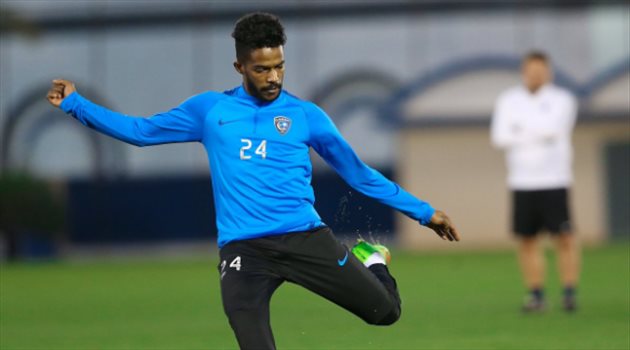 العابد يشارك في تدريبات الهلال قبل مواجهة الدحيل القطري بدوري الأبطال