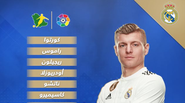 الدوري الإسباني "11"| وجه جديد في تشكيل ريال مدريد أمام بلد الوليد