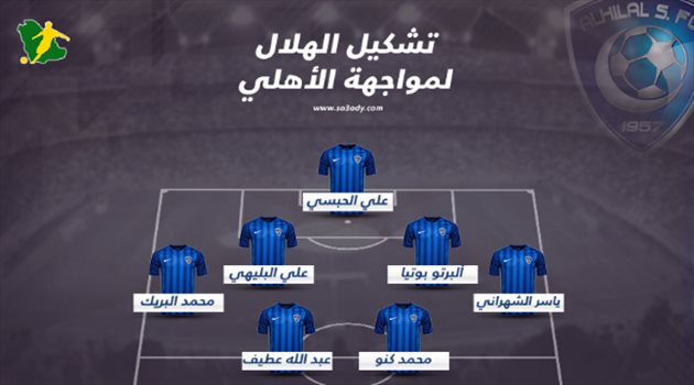 دوري المحترفين| الهلال بـ"قوته الضاربة" أمام الأهلي