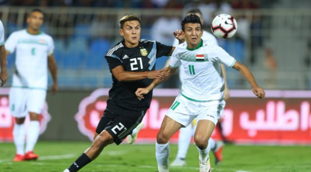 سوبر كلاسيكو| الأرجنتين تكتسح العراق برباعية في مباراة الافتتاحية