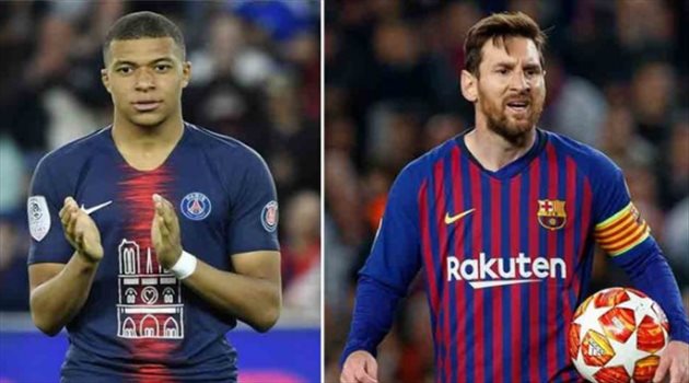 مدرب باريس يفضل فوز ميسي بالحذاء الذهبي على حساب لاعبه مبابي !