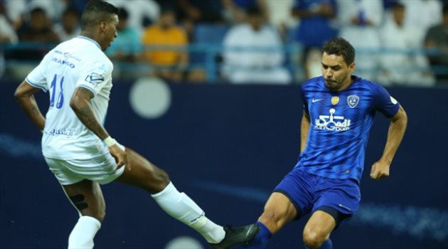إدواردو يقود الهلال للفوز على الباطن بثنائية وديا
