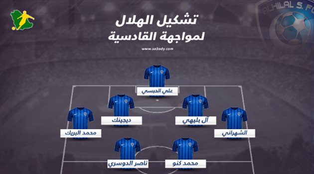 "الدكة أقوى من الأساسي".. تشكيل ناري للهلال أمام القادسية