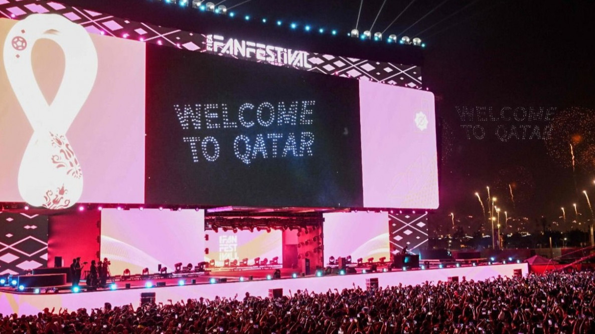 جماهير في كأس العالم قطر