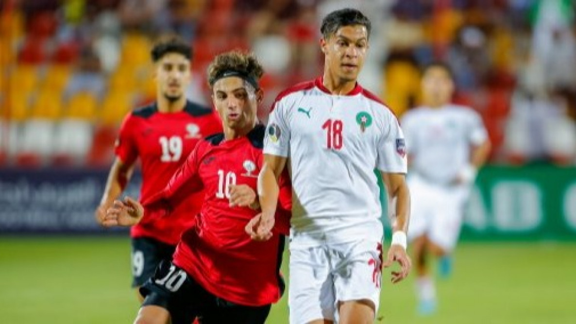 مصر والمغرب كأس العرب للشباب