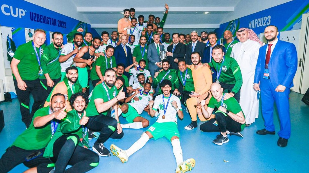 منتخب السعودية تحت 23 عامًا بطل كأس آسيا