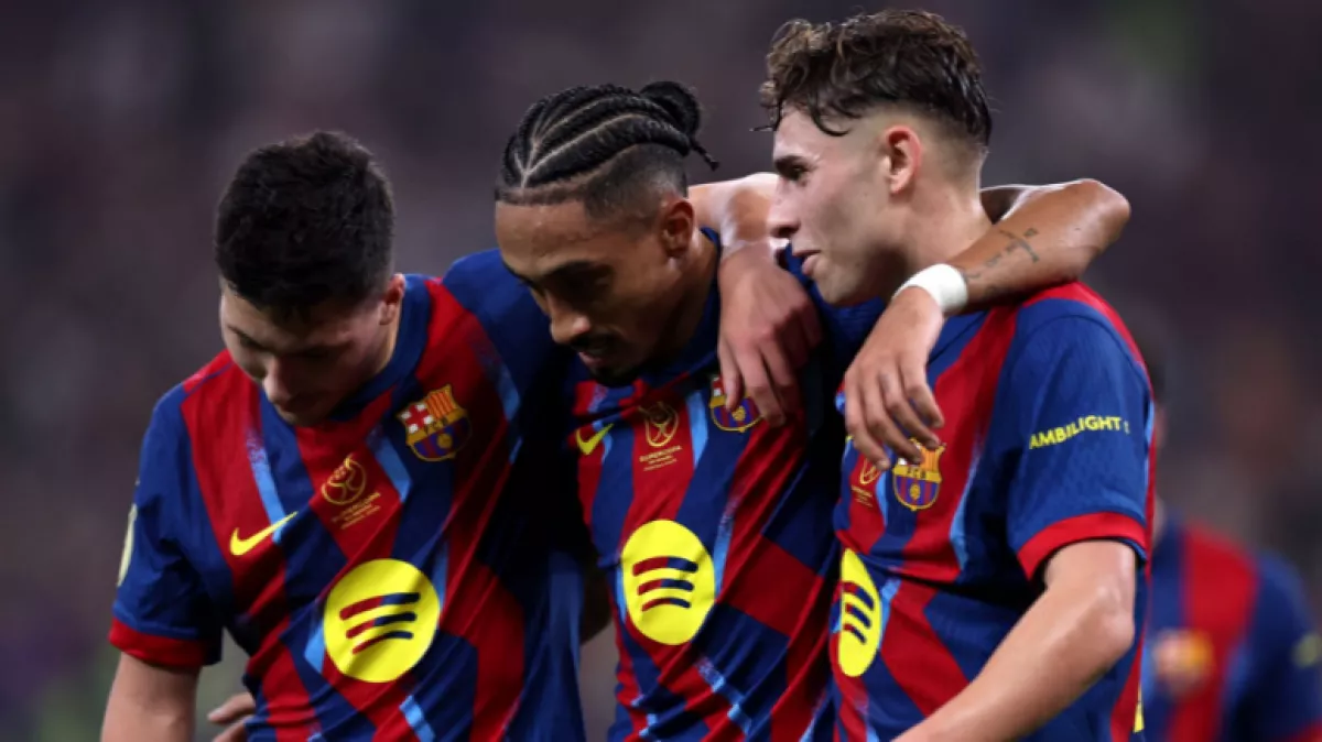 شاهد| "إعصار جدة".. برشلونة يمزق شباك بيلباو بخماسية تاريخية ويطير لنهائي السوبر 