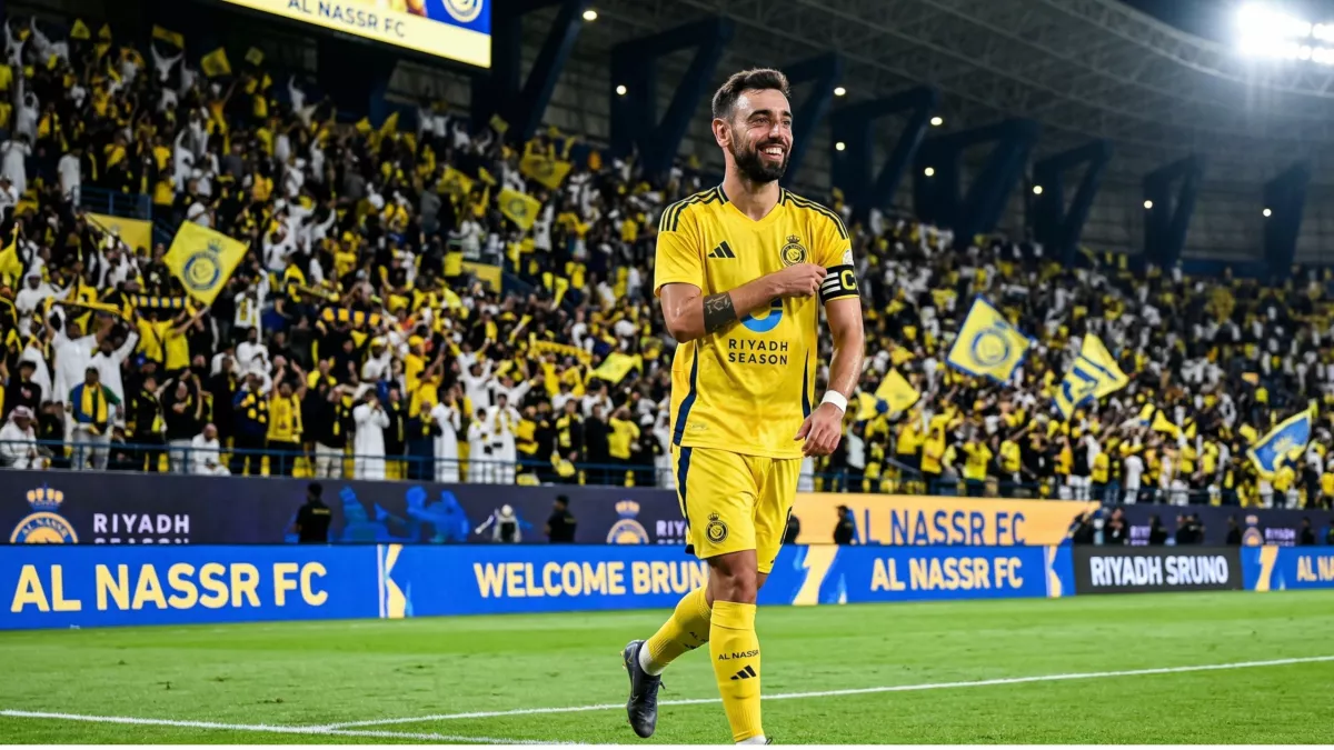 عاجل | برونو فيرنانديز يغازل النصر .. تفاعل "برتغالي" يشعل الميركاتو الصيفي 