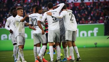 بايرن ميونيخ بايرن ميونيخ يواصل زحفه نحو صدارة الدوري الألماني باكتساح دوسلدورف