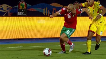 ابرز ماقدمه لاعب النصر مع منتخب المغرب امام بنين