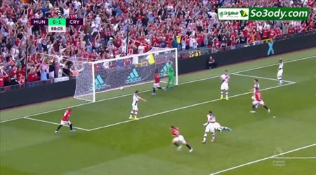 أهداف مباراة .. مانشستر يونايتد 1 - 2 كريستال بالاس .. الدوري الانجليزي